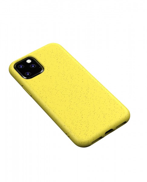 iPhone 11 Hülle Eco Friendly Biobasiert Nachhaltig Kompostierbar Gelb / Yellow