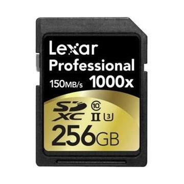 LEXAR Professional 1000x SDXC, UHS-II, 256GB (LSD256C1000)