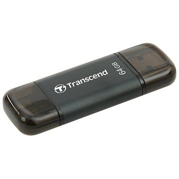 TRANSCEND JetDrive Go 300, 64GB, Schwarz (TS64GJDG300K)