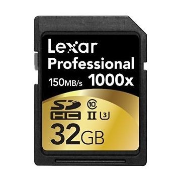 LEXAR Professional 1000x SDHC, UHS-II, 32GB (LSD32GC1000)