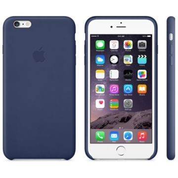 APPLE iPhone 6 Plus Lederhülle, Mitternachtsblau (MGQV2ZM/A)