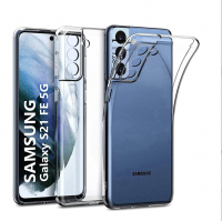 Samsung Galaxy S21 FE Silikon Case, Hülle Transparent