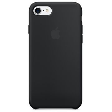 APPLE iPhone 7 Silikonhülle, Schwarz (MMW82ZM/A)