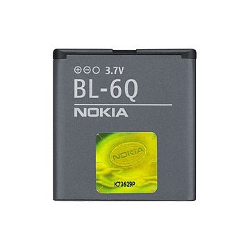 NOKIA BL-6Q 970mAh, Li-Ion Akku, für Nokia 6700 classic