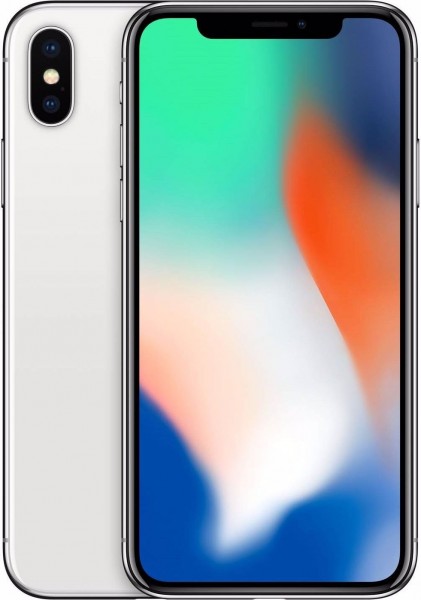 Apple iPhone X / 10 / Weiss / White ielectro