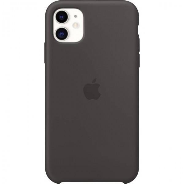 iPhone 11 Silikon Case, Schwarz (MWVU2ZM/A)