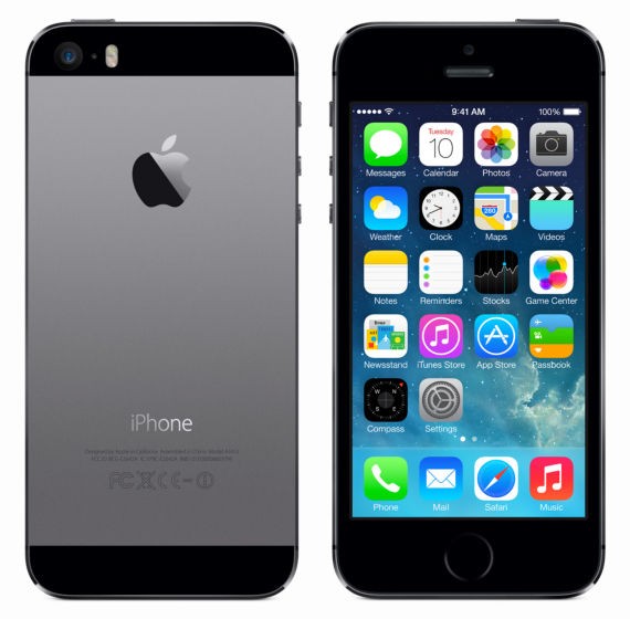 Apple iPhone 5 64GB Schwarz & Graphit