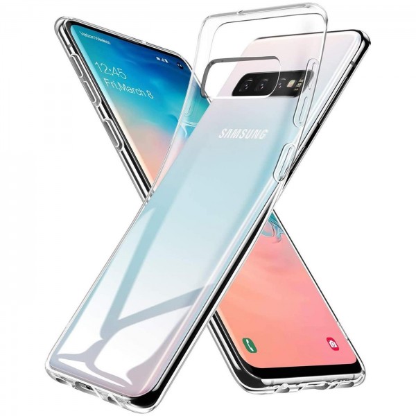 Samsung Galaxy S10 Plus Silikon Case, Hülle Transparent