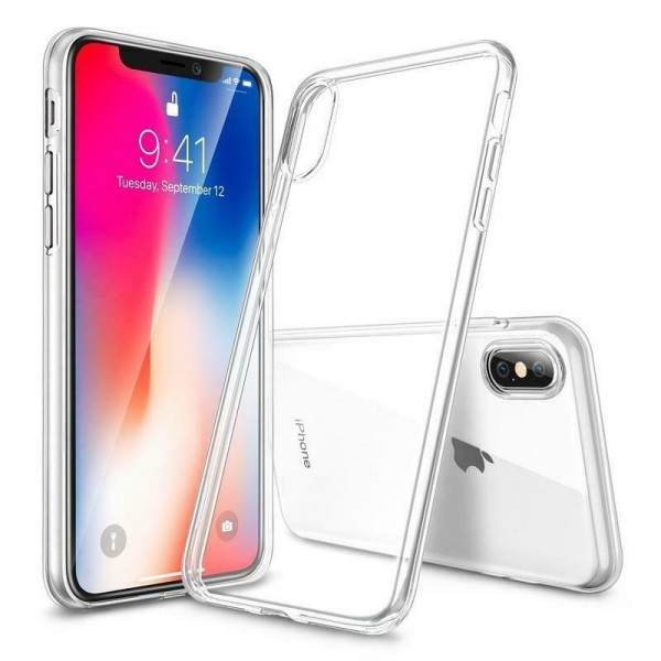 iPhone X / XS Silikonhülle, Case Transparent