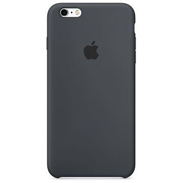 APPLE iPhone 6S Plus Silikonhülle, Anthrazit (MKXJ2ZM/A)