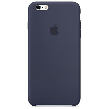 APPLE iPhone 6S / 6 Silikonhülle, Mitternachtsblau (MKY22ZM/A)