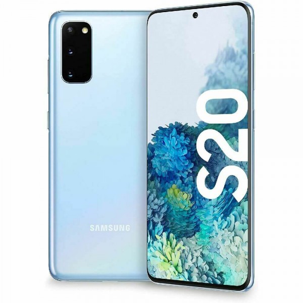 SAMSUNG Galaxy S20 5G, 128GB, Bleu / Cosmic Blue (SM-G981)