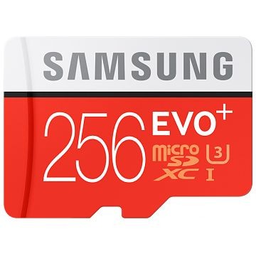 SAMSUNG microSDXC Card Evo+, Class 10, UHS-I, 256GB (MB-MC256DA/EU)