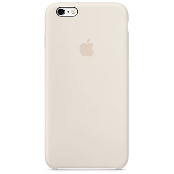 APPLE iPhone 6S Plus Silikonhülle, Altweiss (MLD22ZM/A)