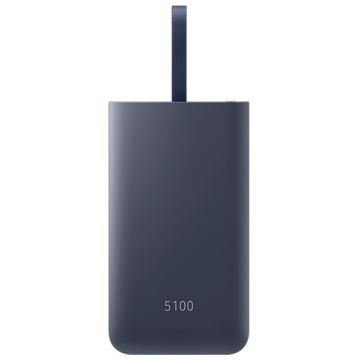 SAMSUNG Externer Akkupack mit Schnellladefunktion, 5100 mAh, Blau (EB-PG950CNEGWW) 15W, USB Type-C,