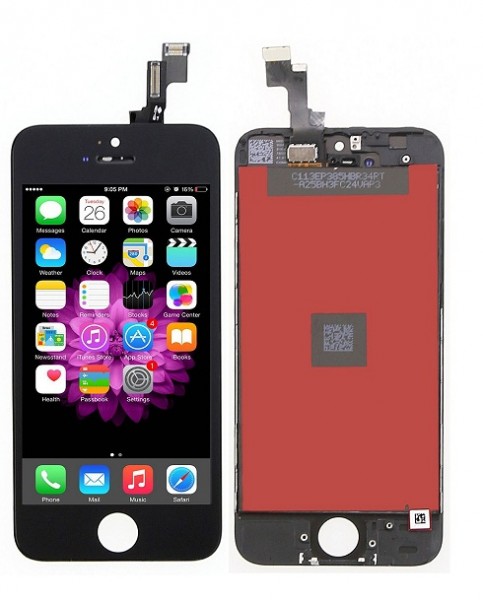 Original Display iPhone 5s Schwarz (Digitizer, LCD, Rahmen)