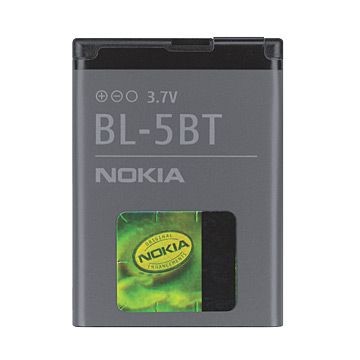 NOKIA BL-5BT 870mAh, Li-Ion Akku , für 2600 Classic / 7510 Supernova