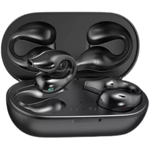 Wireless Kopfhörer, Earbuds, Noise Cancelling Sport Kopfhörer HiFi Headset mit LCD Display