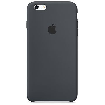 APPLE iPhone 6S / 6 Silikonhülle, Anthrazit (MKY02ZM/A)