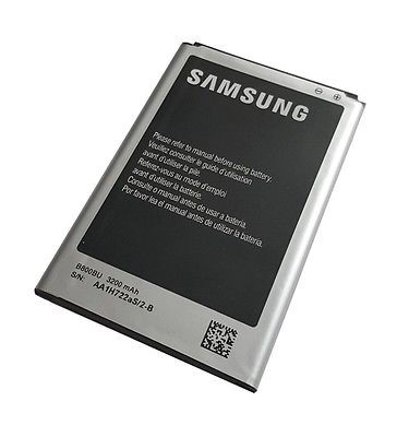Original Samsung Galaxy Note 3 SM-9005 Akku Batterie EB-B800BEBECWW