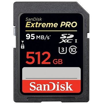 SANDISK Extreme Pro SDXC UHS-I-Karte 512GB (SDSDXPA-512G-G46)