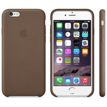 APPLE iPhone 6 Lederhülle, Braun (MGR22ZM/A)