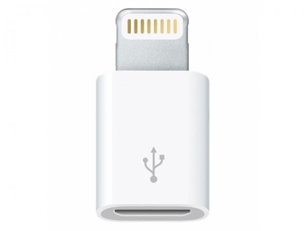 APPLE Lightning auf microUSB Adapter (MD820)