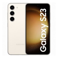Galaxy S23 5G Single-SIM, 128GB, Cream, Blanc / White Single Sim