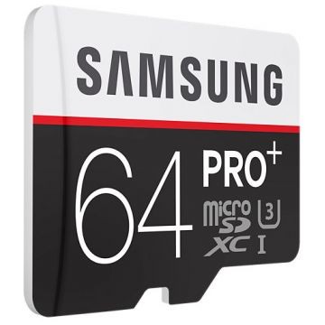 SAMSUNG Pro+ microSDXC Card, Class 10, UHS-I, 64GB (MB-MD64DA/EU)