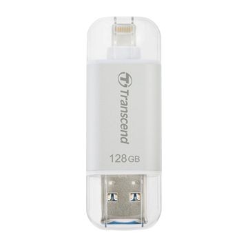 TRANSCEND JetDrive Go 300, 128GB, Silber (TS128GJDG300S)