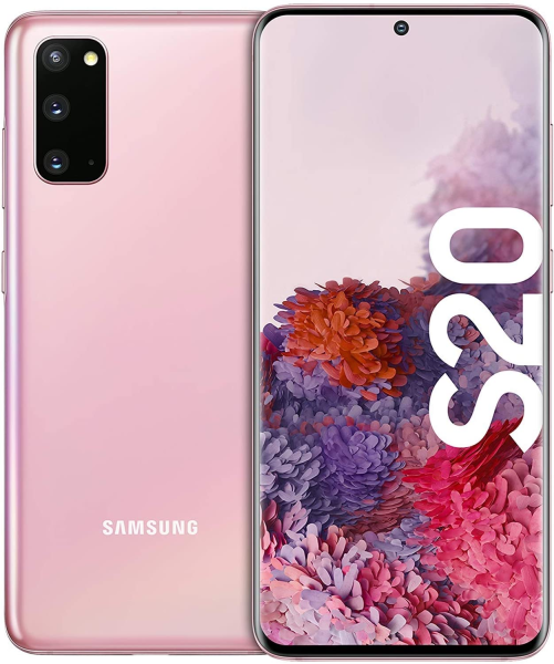 SAMSUNG Galaxy S20 5G, 128GB, Pink / Cosmic Pink (SM-G981)