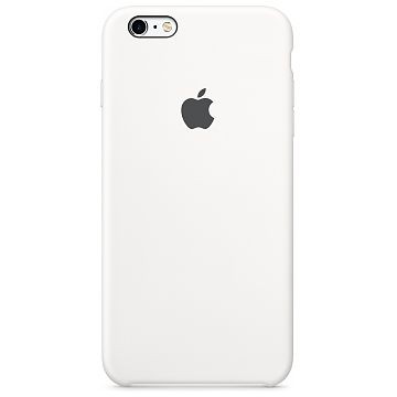 APPLE iPhone 6S / 6 Silikonhülle, Weiss (MKY12ZM/A)