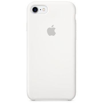 APPLE iPhone 7 Silikonhülle, Weiss (MMWF2ZM/A)