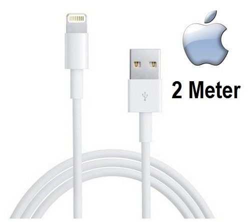 APPLE Lightning auf USB Kabel 2 Meter (MD819ZM/A)