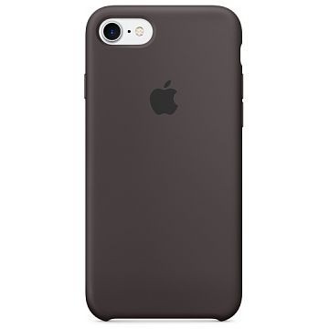 APPLE iPhone 7 Silikonhülle, Kakao (MMX22ZM/A)