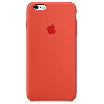 APPLE iPhone 6S Plus Silikonhülle, Rot (MKXM2ZM/A)