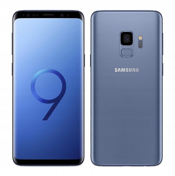 SAMSUNG Galaxy S9 Plus, Single Sim 64GB Coral Blue / Blau
