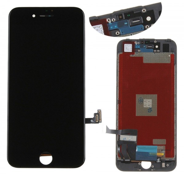 OEM Display iPhone 7 Schwarz (Digitizer, LCD, Rahmen)